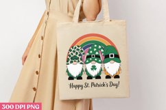 Happy St. Patrick s Day PNG, St Patricks Day Gnome Sublimati Product Image 1