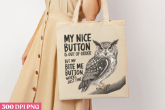 My Nice Button Is Out PNG, Funny Animal Jokes Product Image 1