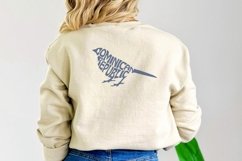 Dominican Republic Bird Word Art SVG Cut File Product Image 3