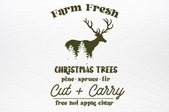 Farmhouse Old Christmas Sign SVG Product Image 3