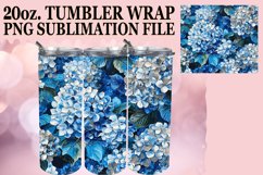 15x Vibrant 3D Spring Flower Tumbler Wrap Bundle Sublimation Product Image 7