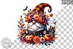Halloween Gnome Sublimation - Clipart PNG Design Product Image 1