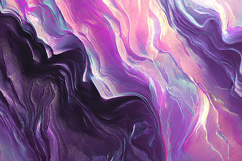 Dark Purple &amp; Pink Abstract Fluid Marble Background Product Image 1