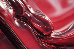 Vibrant Pink &amp; Purple Fluid Abstract Acrylic Background Product Image 1