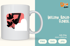 Willow Boho Floral Monogram Product Image 1