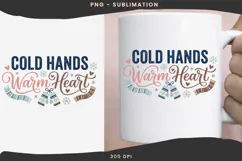 Winter phrases png design for T-shirts Product Image 3