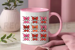 Coquette Bow PNG, Valentine PNG, Cherry Sublimation PNG Product Image 3
