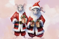 Christmas Animal Clipart Sublimation Bundle, Christmas Anima Product Image 4