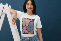 Colorful Modern Floral Block Embroidery Design Product Image 3