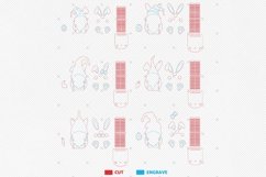 Gnome Easter Bunny Egg Holder Svg Product Image 2