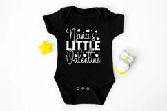 Nana's little valentine SVG, Kids Valentine Svg Product Image 3