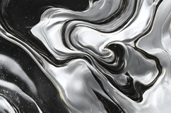 Soft Pastel Pink &amp; Blue High-Gloss Liquid Enamel Swirl Product Image 1