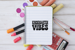 Kindergarten Vibes Back to School SVG PNG Product Image 3