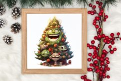Funny Christmas Tree Sublimation Clipart, Christmas PNG Product Image 3
