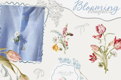 Blossom mood Floral illustration Product Image 3