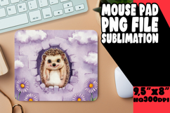 Unique Mouse Pad Design Ideas PNG, Animals In Wall Product Image 1