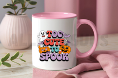 Too Cute to Spook Sublimation PNG Design Product Image 3