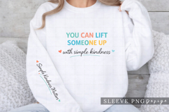 Choose Kindness Every Single Day Motivational Shirt Design Product Image 3