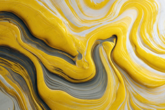 Bold Fuchsia, Dark Grey &amp; White High-Gloss Fluid Texture Product Image 1