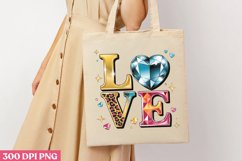 LOVE PNG, Crystal Sublimation PNG Product Image 3