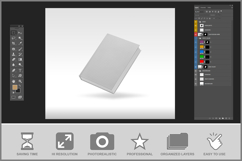 Hardcover Book Mockup Product Image 3