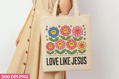 Love like Jesus PNG, Christian Jesus Sublimation P Product Image 3
