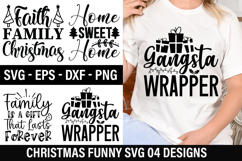 Funny Christmas SVG Design - Family is a Gift That Lasts For Product Image 1