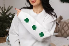 Kiss me I'm Irish, St. Patrick's Day Sleeve SVG Design Product Image 4