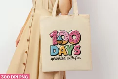 100 Days Sprinkled PNG, 100 Days Of School Sublimati Product Image 3