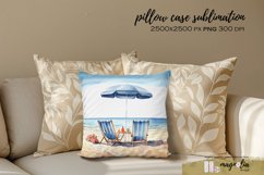 SUMMER pillowcase sublimation design png Product Image 1