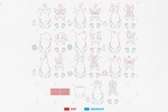 Bundle Gnome Easter Bunny Egg Holder Svg Product Image 2