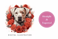 Staffordshire Tumbler Sublimation, Pitt Bull Tumbler PNG Product Image 3