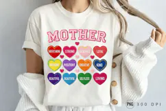 Mother Qualities Heart PNG, Mother Qualities Heart PNG Desig Product Image 3