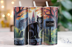 Visit Salem Tumbler Wrap | Sublimation | Tumblers Product Image 1