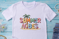 Playful Summer Vibes Rainbow Balloon Letters with Seashells Product Image 3