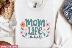 Mom life is the best life PNG, Mom Mama PNG Product Image 3