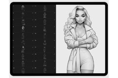 38 Procreate Streetwear style Stamp Brushes Product Image 7