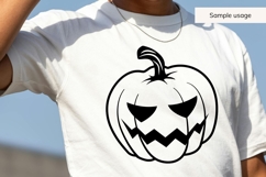 Hand Drawn Jack O Lantern SVG Product Image 3
