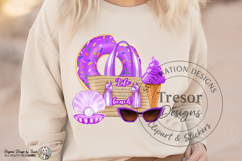 Purple Life Is Better At The Beach Design | Summer Beach Vib Product Image 9
