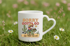 Funny Sarcastic Raccoon, Cowboy Frog PNG Sublimation Design Product Image 4