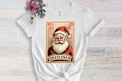 Christmas Postage Stamps Sublimation Clipart, Product Image 3