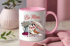 Be Mine PNG, Valentine's Day Sublimation PNG Product Image 3