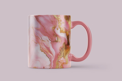 Pink Gold Marble Digital Paper Product Image 3