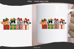 Cute Christmas cats png design for T-shirts Product Image 4