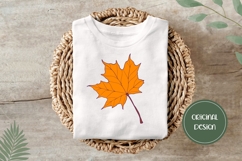 Maple leaf Illustration, Maple PNG, Autumn Print Product Image 3
