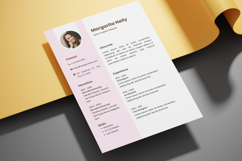 17 Soft Pink Resume CV - Canva Product Image 3