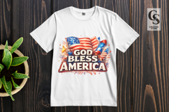 4th of July Patriotic Clipart PNG Sublimation Product Image 3