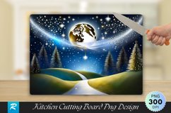 Joy to the World with Ribbon Cutting Board PNG Design Product Image 1