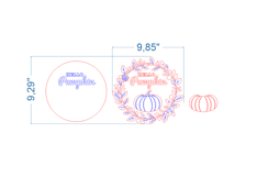 Hello Pumpkin SVG laser cut files for Glowforge Product Image 4