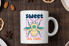 Sweet As Can Bee SVG PNG , Cute Bee T Shirt Product Image 3